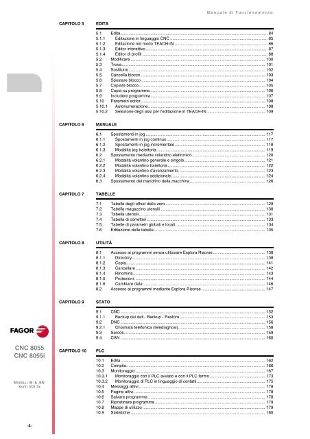 IT: man_8055m_opt.pdf - Fagor Automation