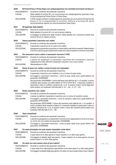 IT: man_8065_err.pdf - Fagor Automation