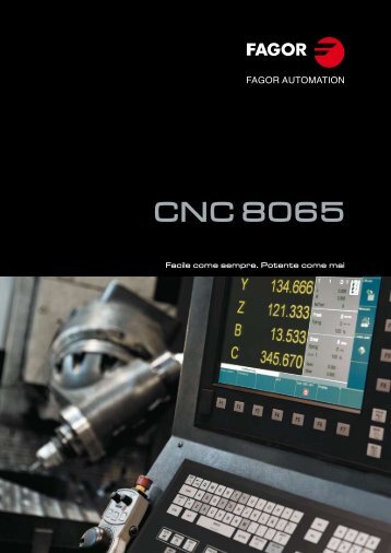CNC 8065 - Fagor Automation