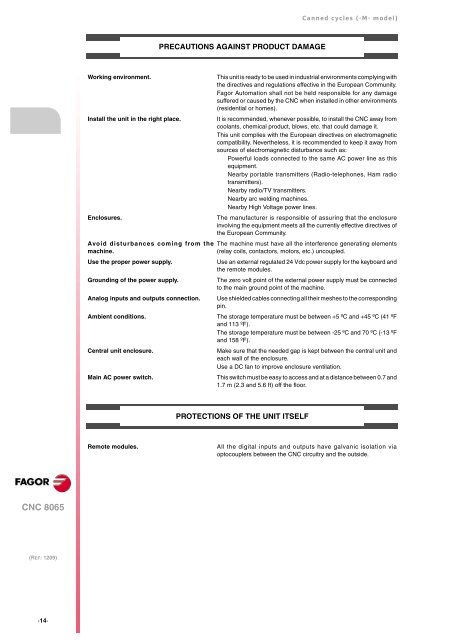 4 - Fagor Automation