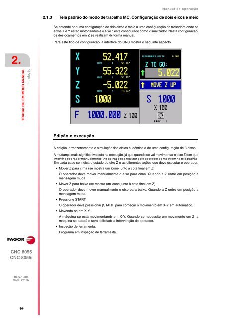 PT: man_8055mc_opt.pdf - Fagor Automation