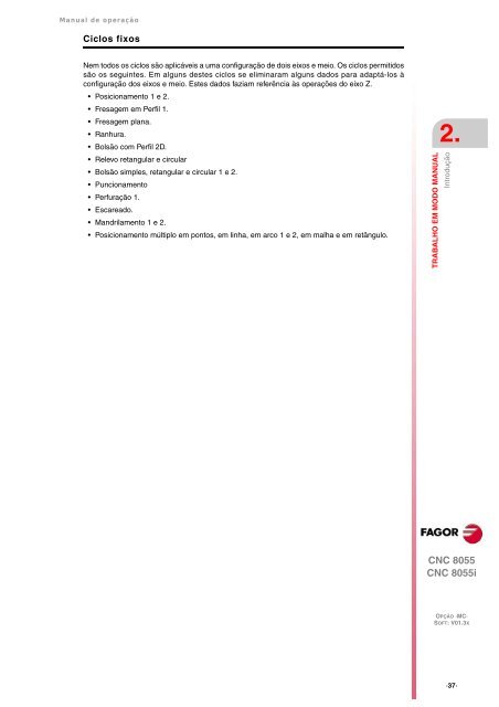 PT: man_8055mc_opt.pdf - Fagor Automation