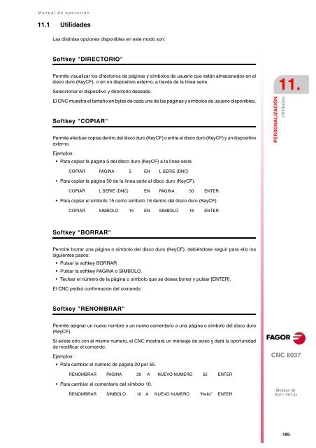 ES: man_8037m_opt.pdf - Fagor Automation