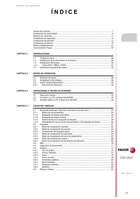 ES: man_8037m_opt.pdf - Fagor Automation