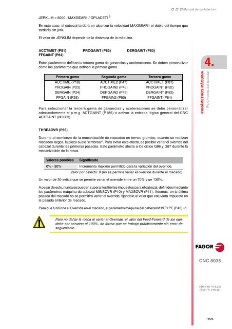 ES: man_8035t_inst.pdf - Fagor Automation