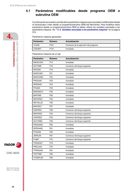 ES: man_8035t_inst.pdf - Fagor Automation