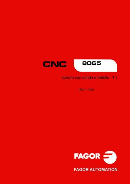 IT: man_8065t_prb.pdf - Fagor Automation