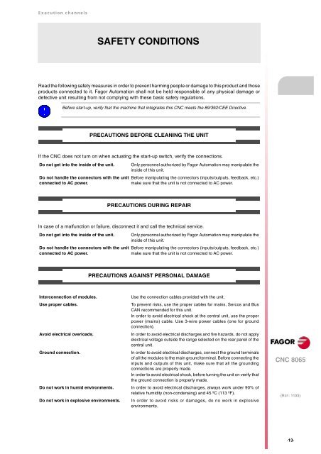 EN: man_8065_chn.pdf - Fagor Automation