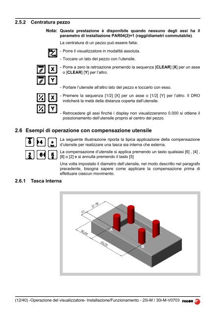 20i-M / 30i-M 20i-MB / 30i-MB Manuale ... - Fagor Automation