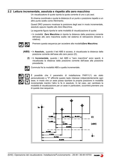 20i-M / 30i-M 20i-MB / 30i-MB Manuale ... - Fagor Automation