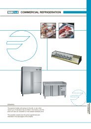 COMMERCIAL REFRIGERATION - fagor