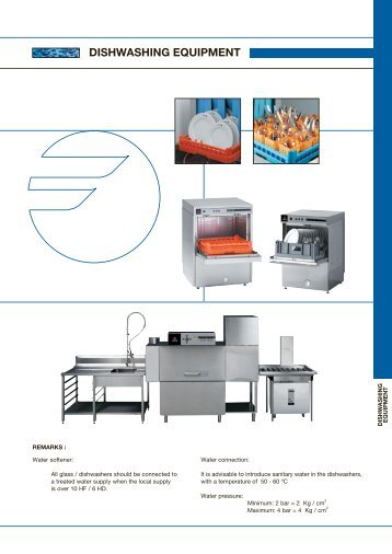 DISHWASHING EQUIPMENT - fagor
