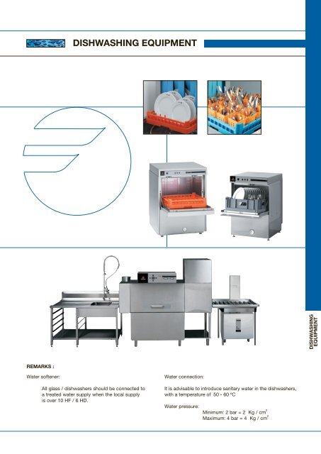 DISHWASHING EQUIPMENT - fagor