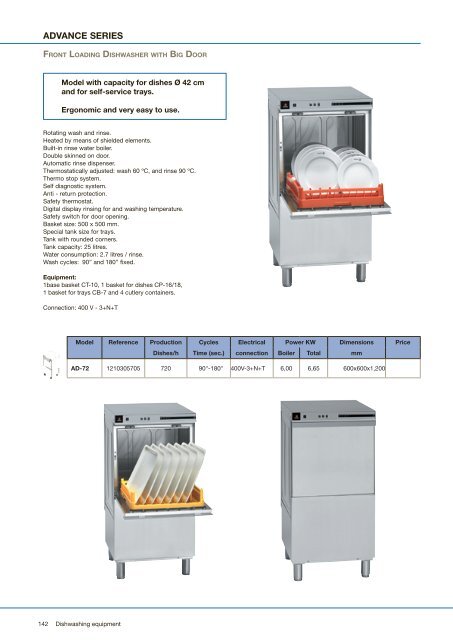 DISHWASHING EQUIPMENT - fagor