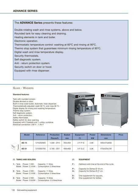 DISHWASHING EQUIPMENT - fagor