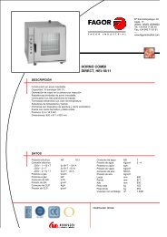 HORNO COMBI DIRECT, HEI-10/11 - Fagor Industrial