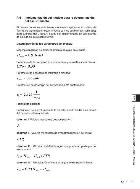 Manual de diseño y construcción de Pequeñas presas (DINAGUA)