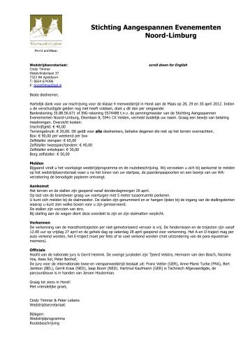 brief bevestiging deelnemers Horst NAT-NED-ENG - fahren-mit ...