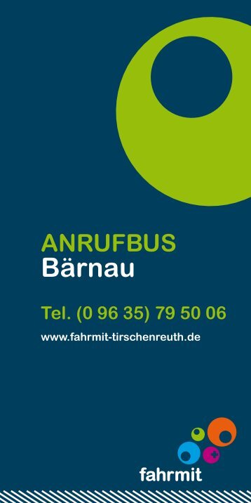 Anrufbus "Bärnau" - Fahrmit Tirschenreuth