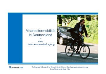 Mitarbeitermobilität in Deutschland - Machen Sie Ihren Betrieb ...