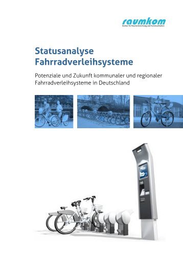 Statusanalyse Fahrradverleihsysteme - Forum bikesharing Schweiz