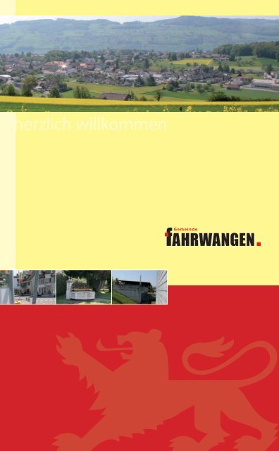 herzlich willkommen - Fahrwangen