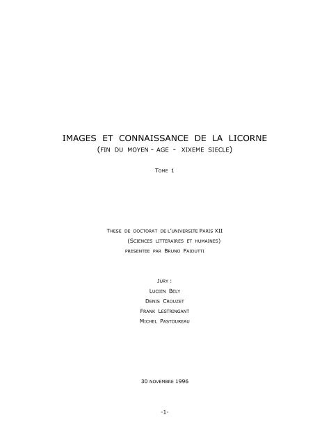 Images Et Connaissance De La Licorne Bruno Faidutti