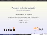 Fermionic molecular dynamics - Can it cook nuclear pasta? - Fair