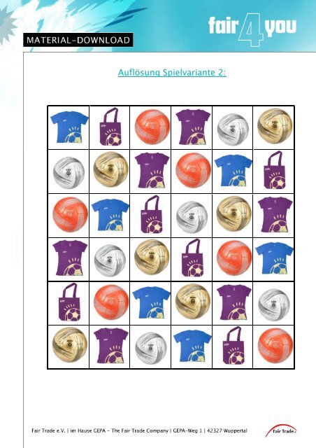 WM-Sudoku zum Selberbasteln - Fair4You