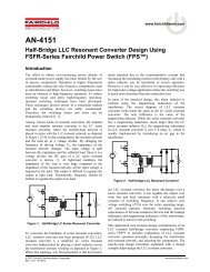 Half-Bridge LLC Resonant Converter Design Using FSFR-Series ...