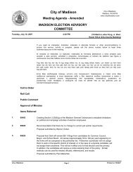 Meeting Agenda - Fair Elections Wisconsin