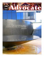 February 2007 - National Fair Housing Advocate Online