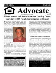 Download this issue in PDF format - National Fair Housing Advocate ...