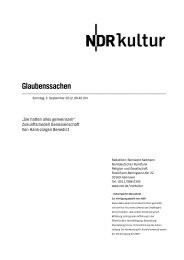 NDR-Kultur, 