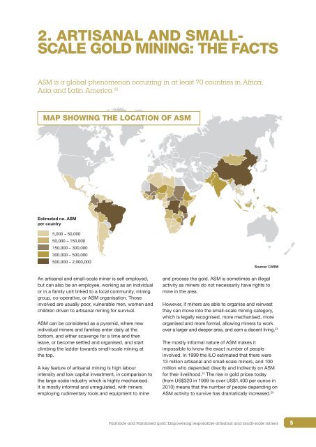 FAIRTRADE AND FAIRMINED GOLD - The Fairtrade Foundation