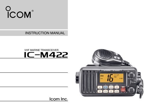 Icom IC-M422 Instruction Manual.pdf - Fuji Yachts