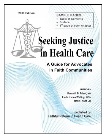 Guide - Faithful Reform in Health Care