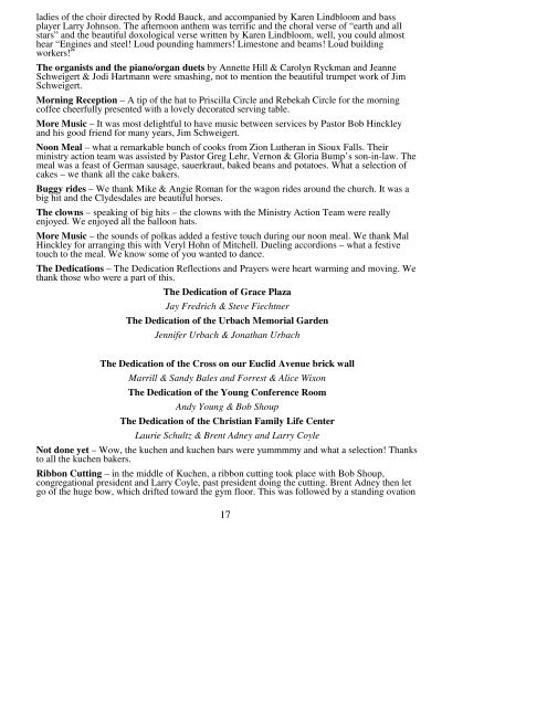 June 27, 2010 Bulletin (.pdf) - Faith Evangelical Lutheran Church