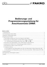 Anschlussmodul ZWMA