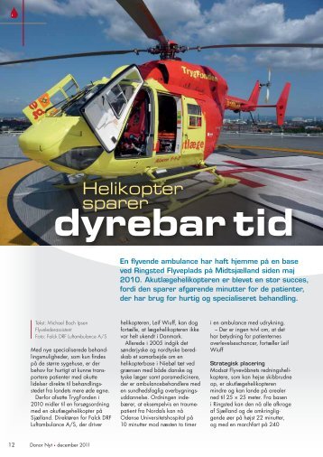 Helikopter sparer - Falck