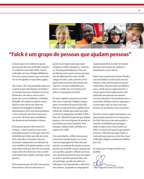 O Grupo Falck