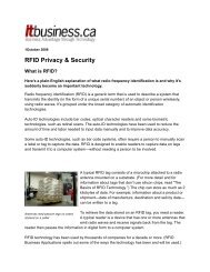 RFID Privacy & Security - Falken Secure Networks