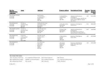 Web Updates - Falkirk Council