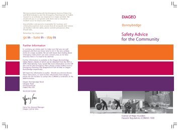 public information zone leaflet - Falkirk Council
