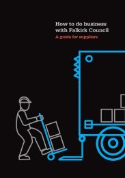 How to do business with Falkirk Council: A guide for suppliers
