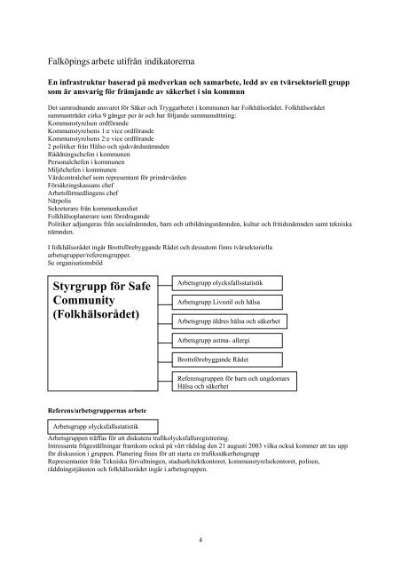 En säker och trygg kommun - Falköpings kommun