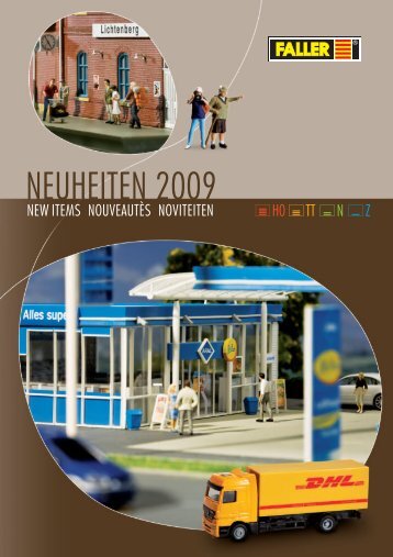 FALLER Neuheiten 2009
