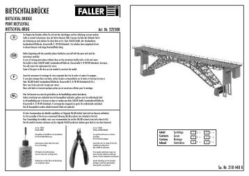 BIETSCHTALBRÜCKE - Faller