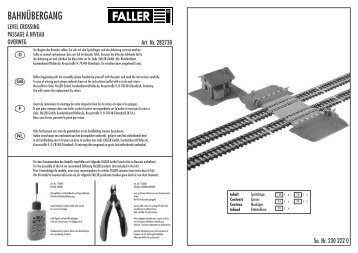 282730 Anleitung - Faller