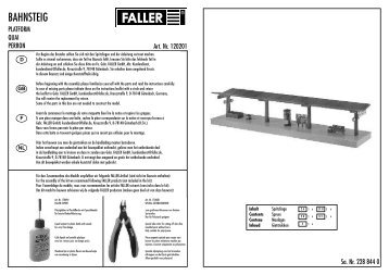 Anleitung - Faller